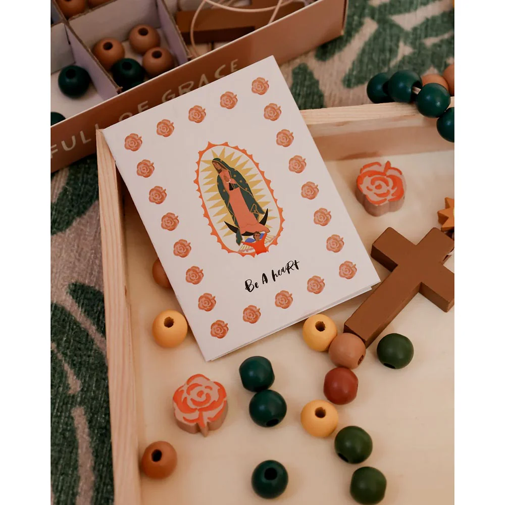 Be A Heart Our Lady of Guadalupe DIY Wooden Rosary Kit - Image 4