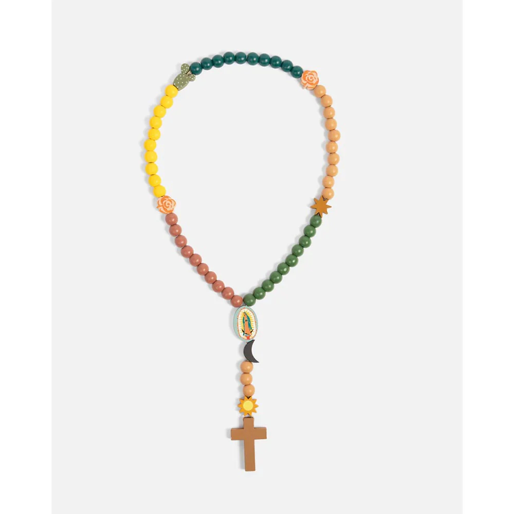 Be A Heart Our Lady of Guadalupe DIY Wooden Rosary Kit - Image 6