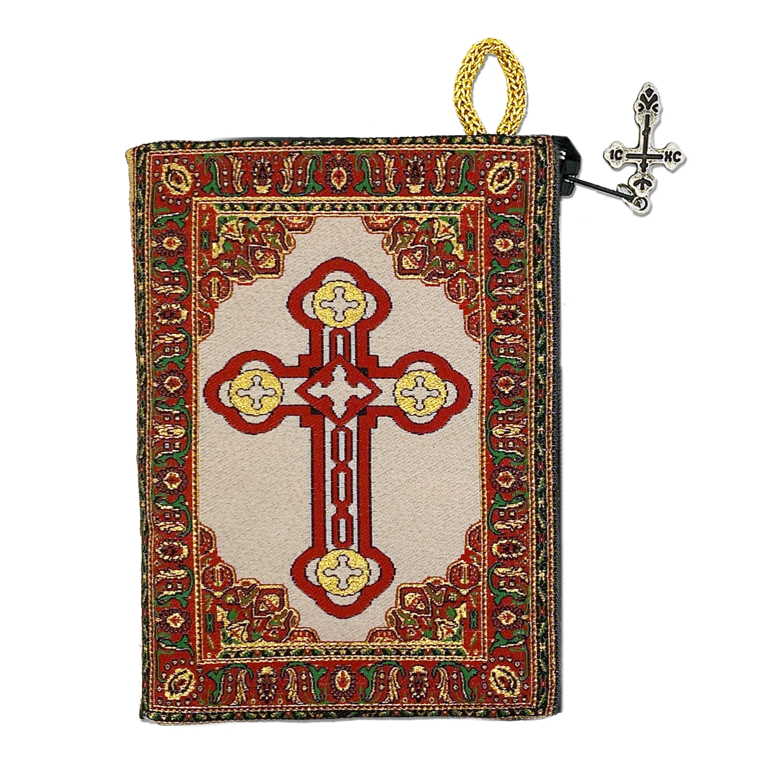 Holy Family Tapestry Rosary Pouch - Image 3