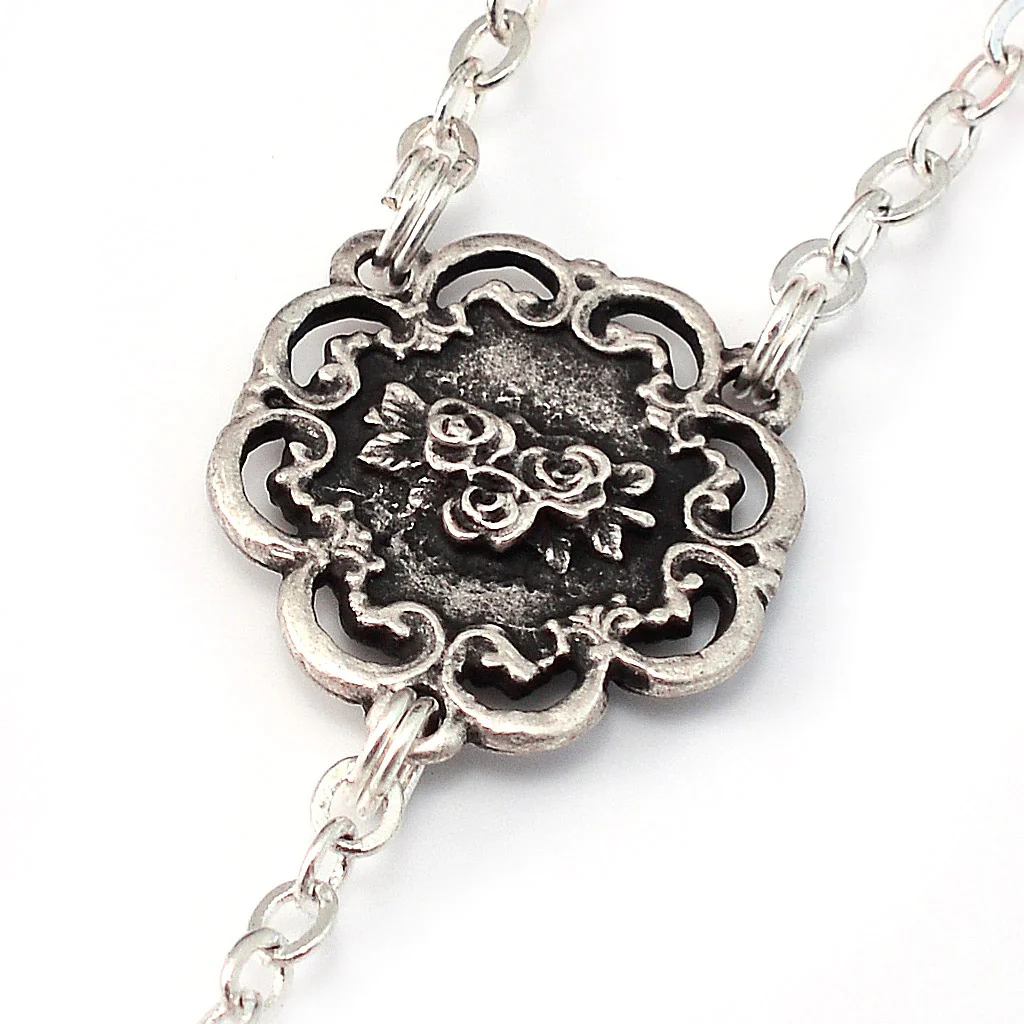 Sky Blue Motherly Embrace Decade Rosary - Image 5