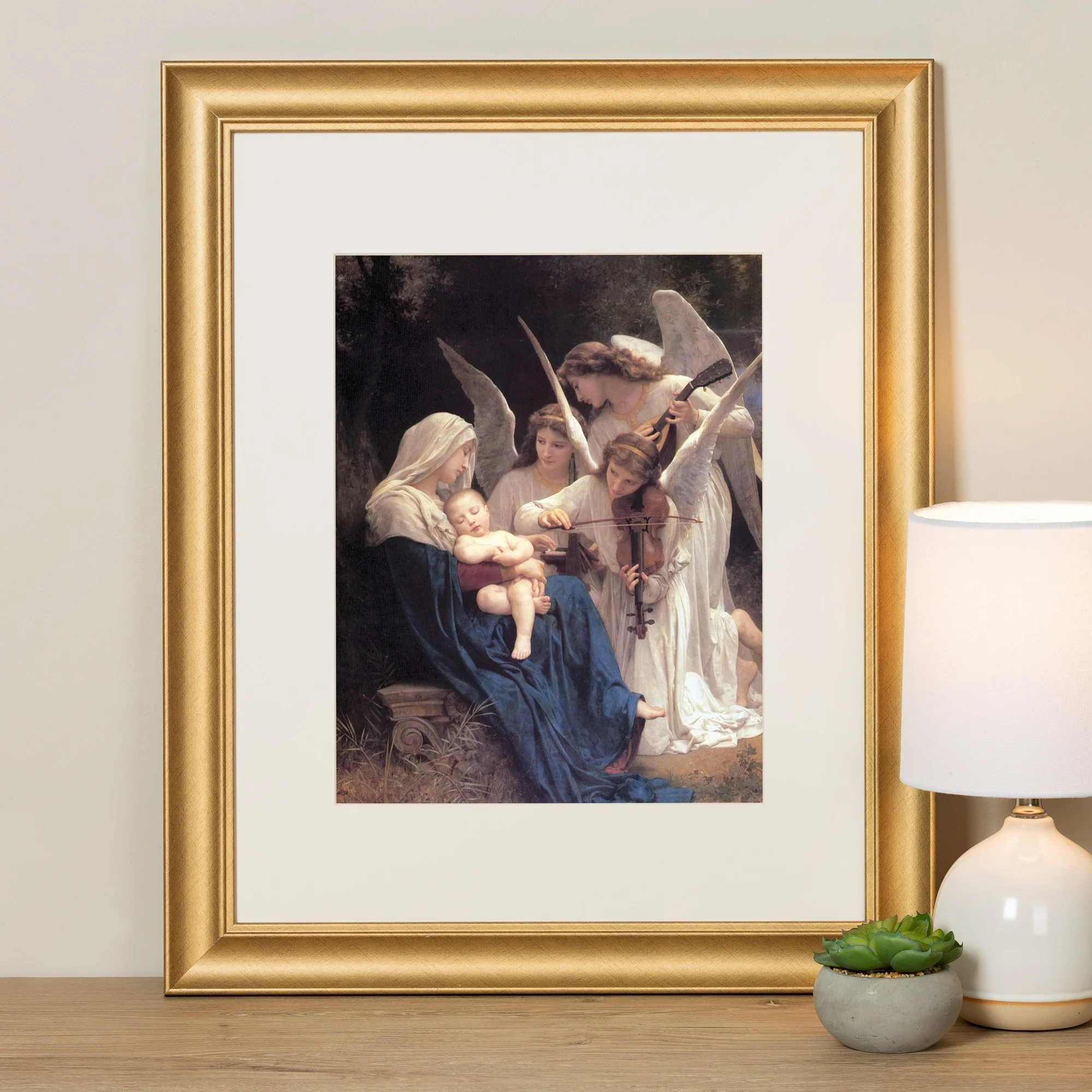 Song of Angels Large Framed Print - Image 3