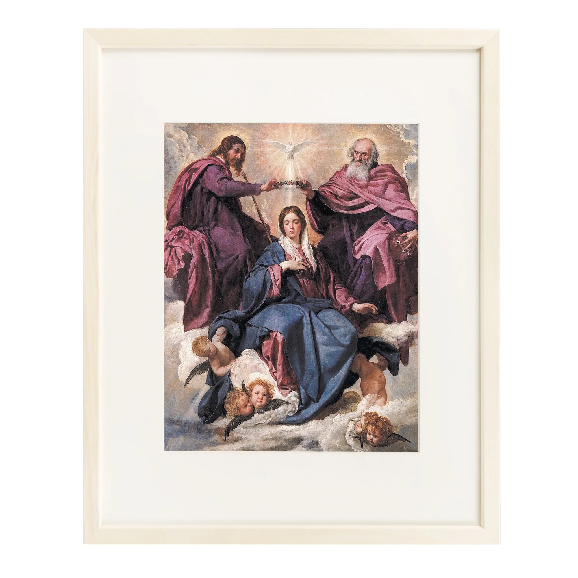 The Coronation of Virgin Framed Print - Image 5